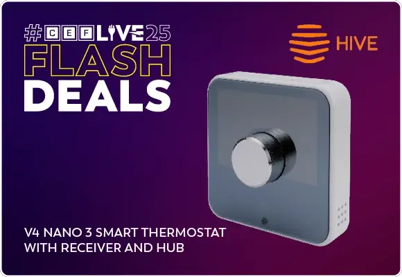 Hive v4 nano 3 smart thermostat with reciever and hub